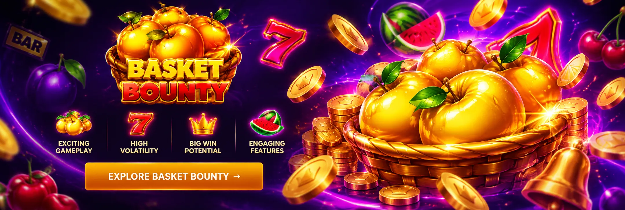 Basket bounty banner